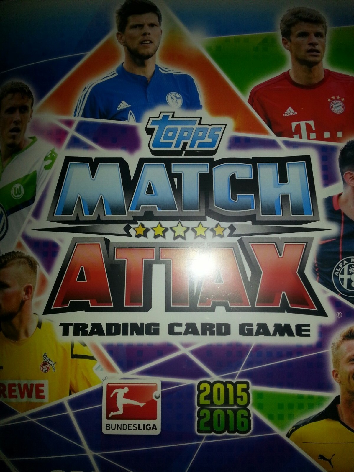 Match Attax Bundesliga 2015/16 – Komplett-Set Bayer 04 Leverkusen Mit Cap- & Clubkarte | Offizielle Sammelkarten Deutsch