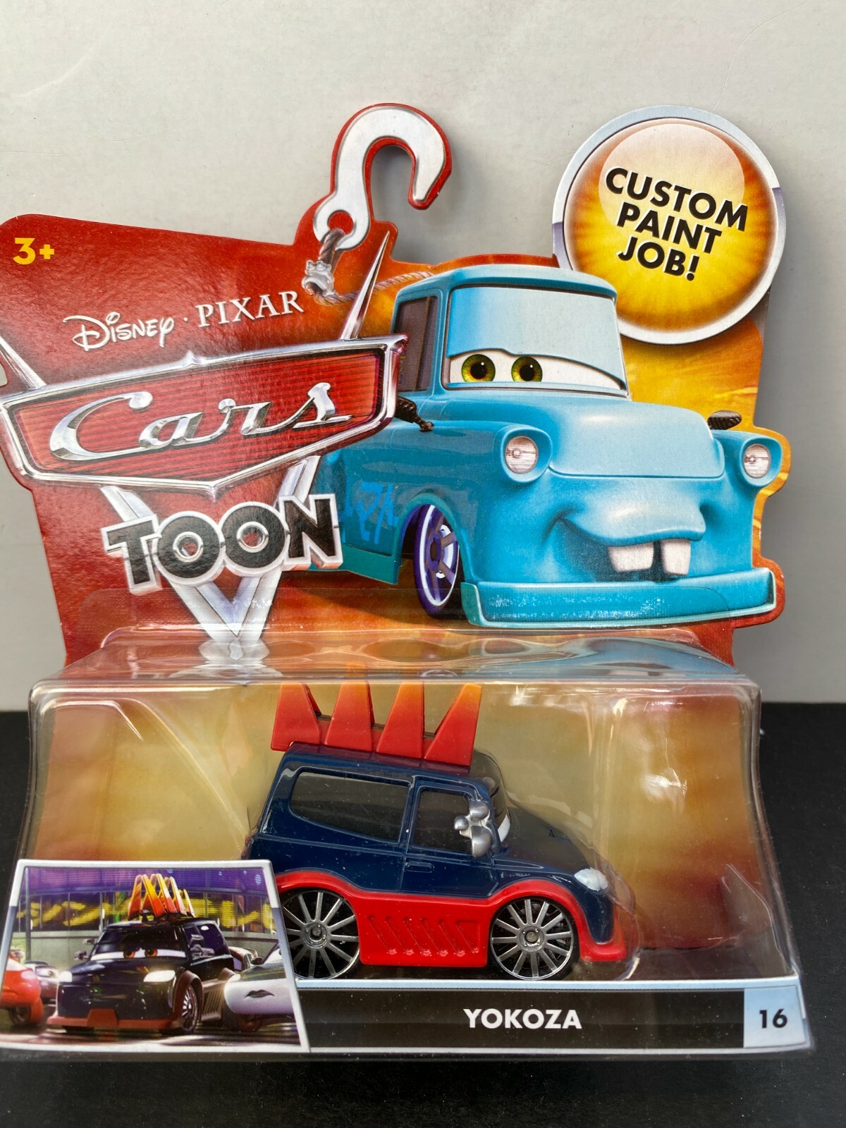 MATTEL DISNEY PIXAR CARS TOON YOKOZA CUSTOM PAINT JOB | eBay