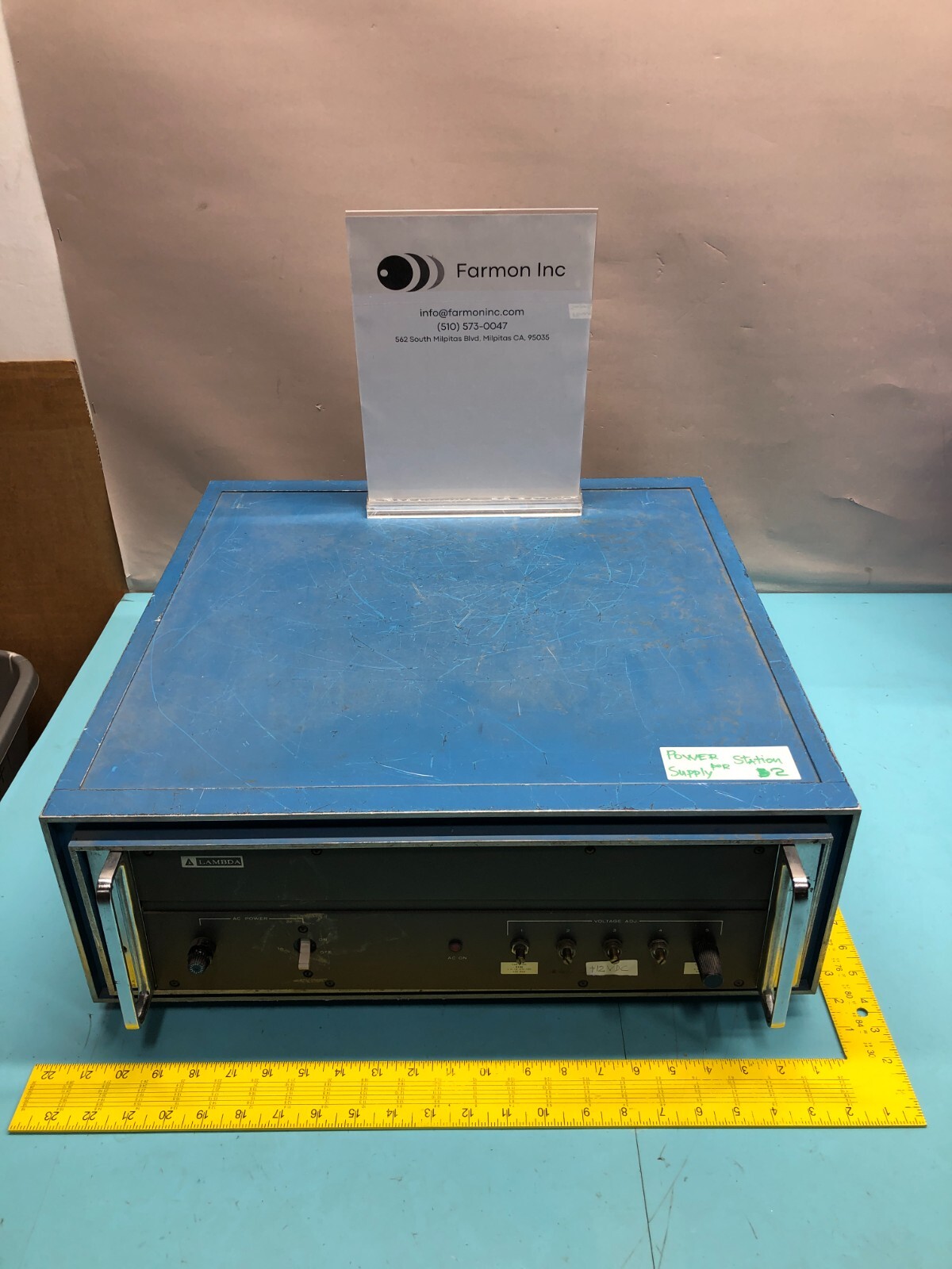 Lambda LND-W-152 Power Station, Power Supply, LNS-Z-5-0V, 178650