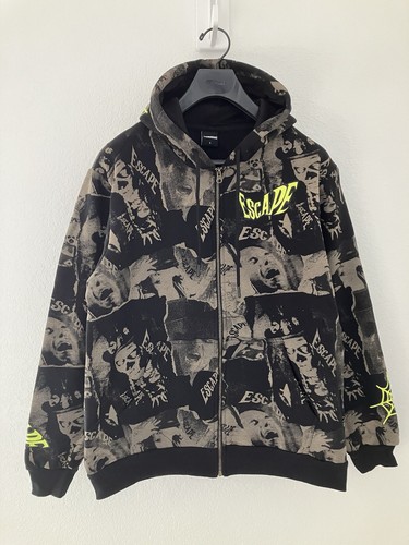 EDC Insomniac Escape Hoodie Rave Terror Horror Festival Graphic Wear M Halloween