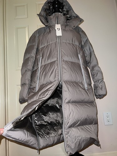 UNIQLO JIL SANDER S MEN +J DOWN OVERSIZED COAT Hooded Puffer UNIQLO JIL SANDER S MEN +J DOWN OVERSIZED COAT Hooded Puffer