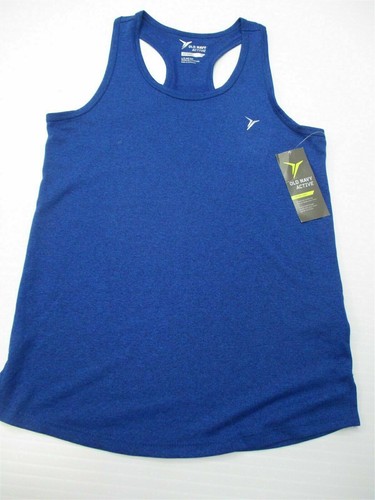 new OLD NAVY Tank Top YOuth Size L 10-12 ACTIVE GO-DRY Blue