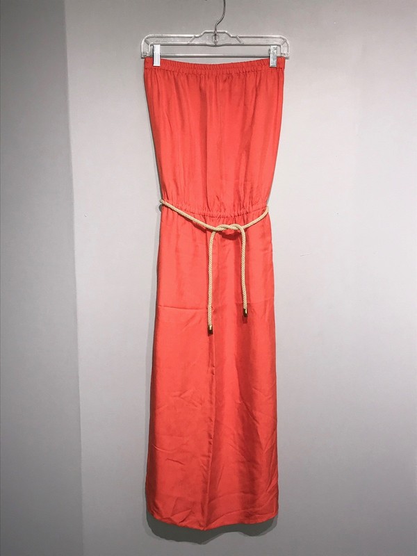 Michael Kors Strapless Red Dress