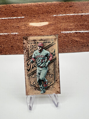 Mike Trout Cigar Box Custom Card