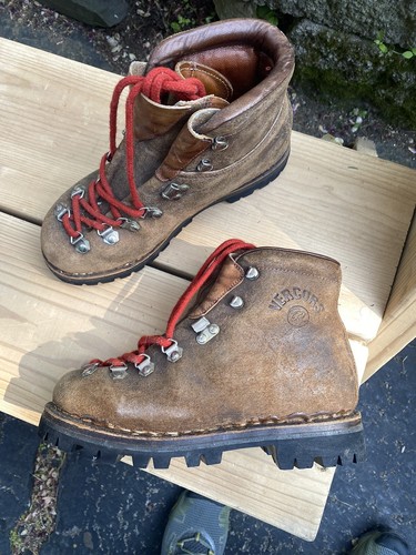 靴 Paraboot 25 Galibier Paraboot Vintage 1970s Galibier Super Guide Leather Boots