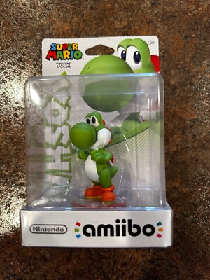 Yoshi Super Mario Series Nintendo Amiibo Figure Brand New in Box