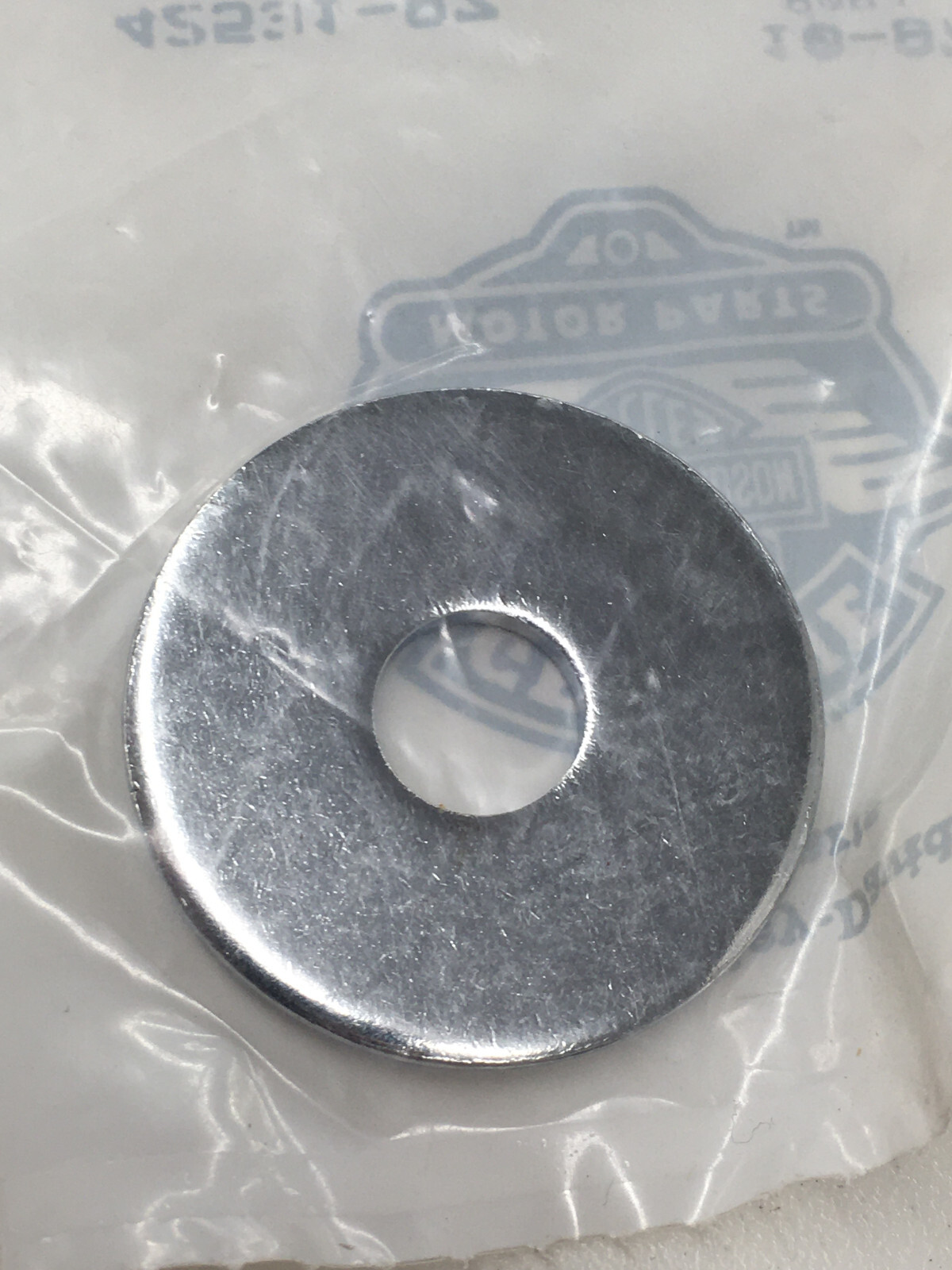 NOS OEM Genuine Harley Davidson Rear Brake Chrome Washer P/N