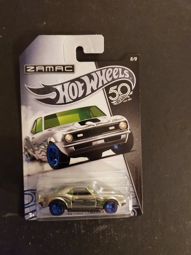 2018 Hot Wheels 50th Anniversary Zamac #8/8, '68 Copo Camaro