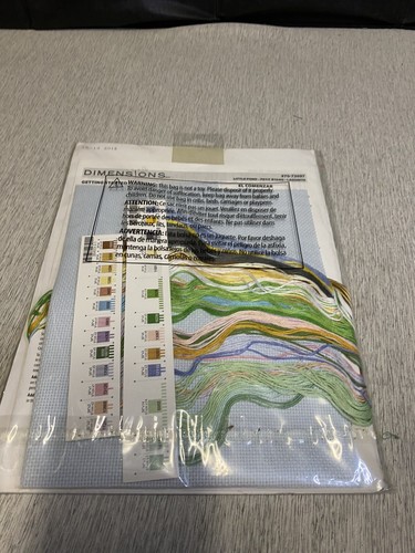 Dimensions Cross Stitch Quilt Kit LITTLE POND BIRTH RECORD 30 x 22cm #70-73697