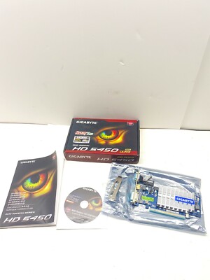 New GIGABYTE HD5450 1GB DDR3 SilentCell LP