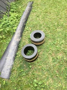 Black Plastic Garden edging - 30m x 15cm wide - RRP $150 | Pots