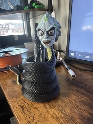 Beetlejuice Pencil Holder Snake 3D Printed
