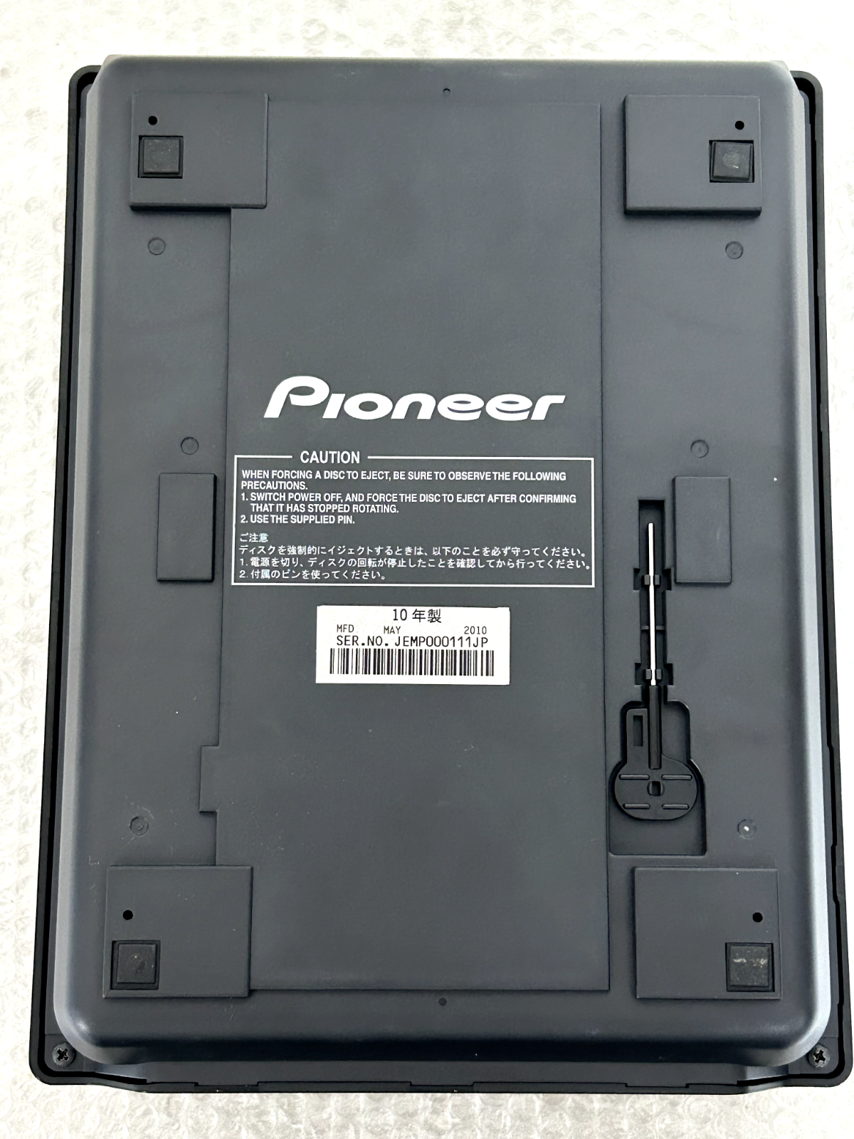 Pioneer DJ CDJ-350 Black Compact DJ Multi-Player CD USB MP3 CDJ350 K Used Japan
