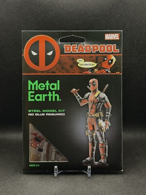 Marvel Metal Earth 3D Steel Model Kit:  Deadpool