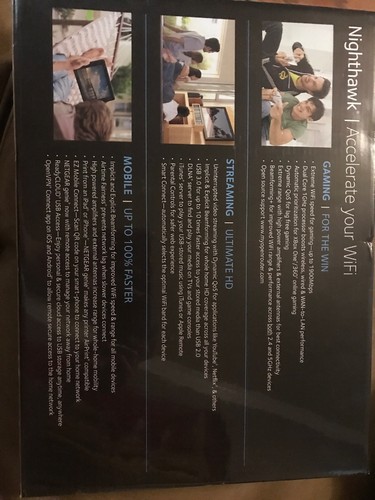 NETGEAR Nighthawk AC1900 Dual Band Wi-Fi Gigabit Router (R7000) NIB