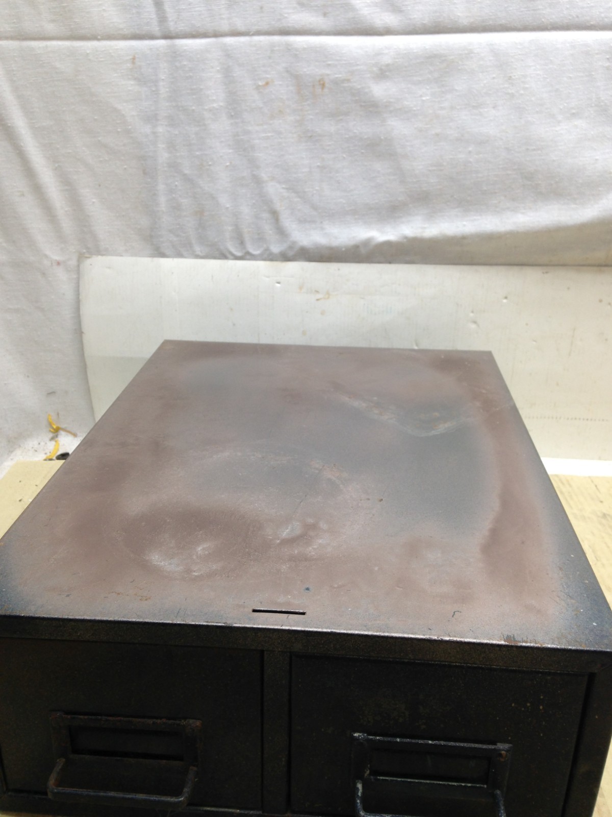 Vintage 2 Drawer Metal Steelmaster 3 x 5