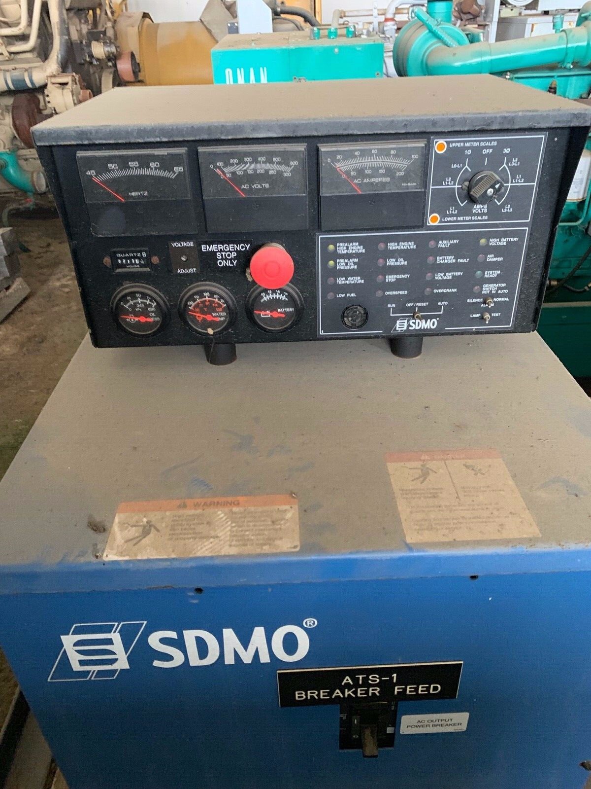 SDMO 40KW NATURAL GAS GENERATOR