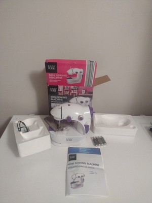 Easy Home Mini Sewing Machine, MS-201. 2 Speeds, Foot Pedal, Preowned