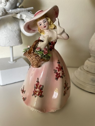 【D】バラ・レフトンのハンドモチーフ/Lefton Porcelain 2 Gorgeous Lefton Porcelain Wall Plaques Hangings Flowers