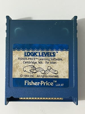 Logic Levels Fisher Price Learning Software (Atari 400/800/XL/XE) Game Cartridge