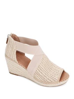 

Женские бежевые туфли Charli на открытой танкетке GENTLE SOULS KENNETH COLE, Бежевый, GSS0073RA