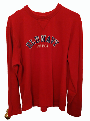 Vintage Old Navy est 1994 Sweatshirt 100 Cotton Size M