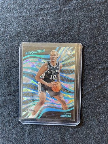 2022-23 Panini Revolution - Rookies Cosmic #143 Jeremy Sochan /99