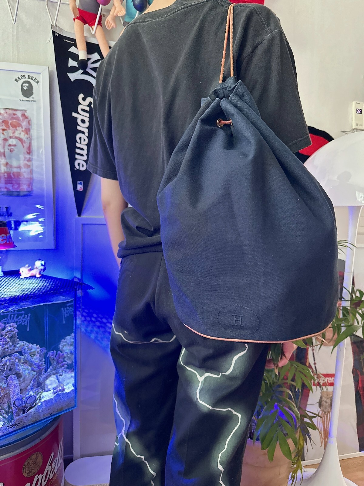 Hermès Polochon Mimil PM Vintage Bag L Hermès Polochon Mimil PM Vintage Bag L - メルカリ