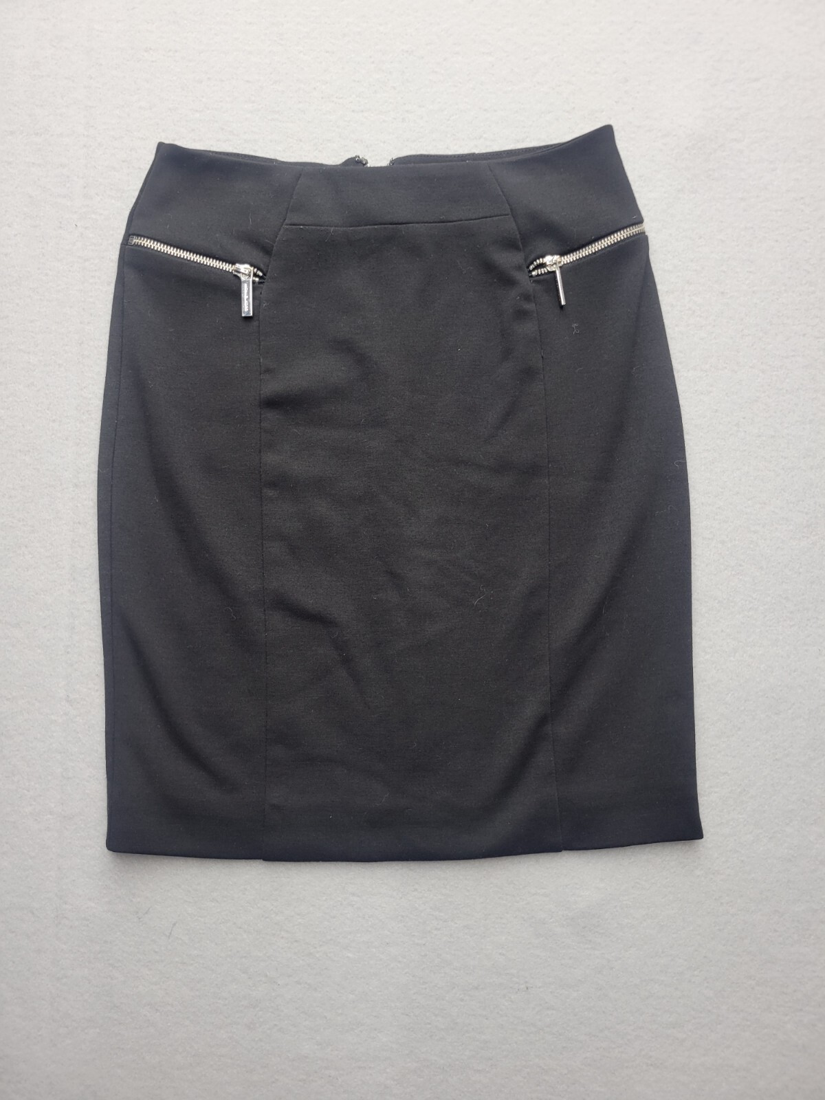 ワンピース MICHAEL KORS Women Short Skirts MT5831FH69001 Black Michael Kors Womens Skirt 4 Black Short Mini Zipper Pockets