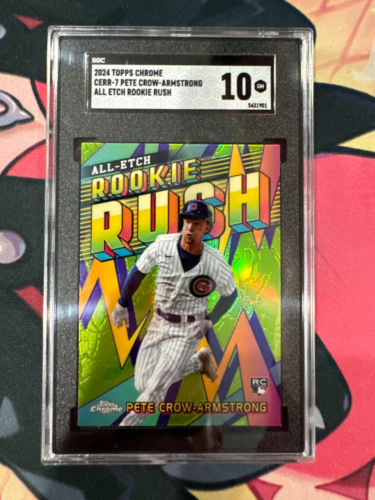 2024 Topps Chrome - All-Etch Rookie Rush #CERR-7 Pete Crow