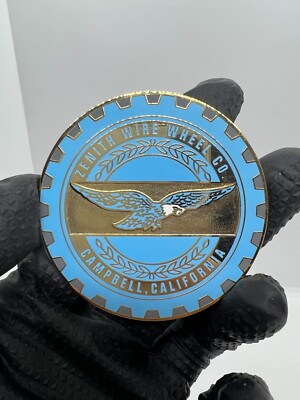 Zenith Multi Style 2.25 Metal Chip Emblems In Chrome And Gold (Sets of 4)