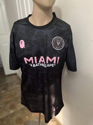 Deadstock BAPE x Inter Miami FC Exclusive Black Adult Large