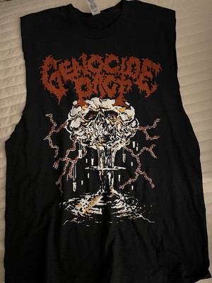 Genocide Pact Tour Shirt 2022 Sleeveless Medium Double Sided