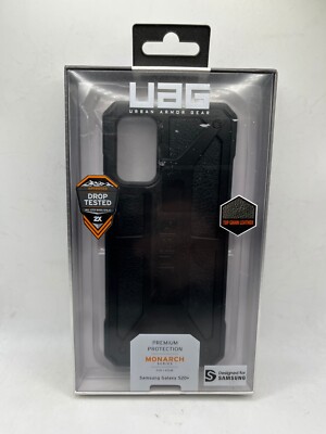 Urban Armor Gear UAG Monarch Series Case For Samsung Galaxy S20+ Plus - Black