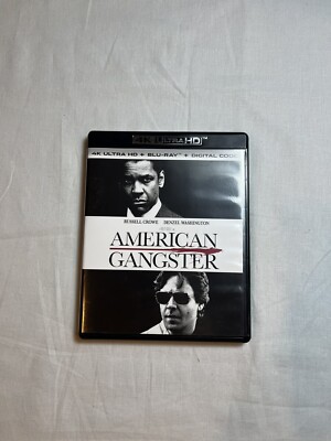 American Gangster (4K Ultra HD + Blu-ray, 2-disc set, 2019) w/ Denzel Washington