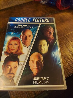 Star Trek IX: Insurrection / Star Trek X: Nemesis (DVD, 2002)