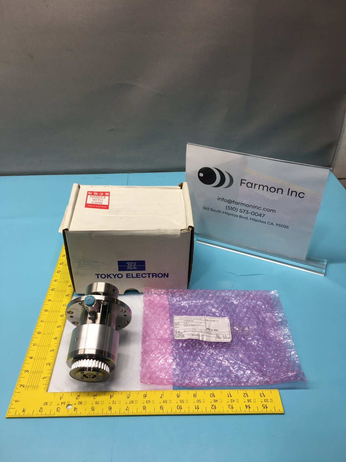TOKYO ELECTRON TEL DS024-012097-1 MAGNETIC FLUID SEAL, 128898