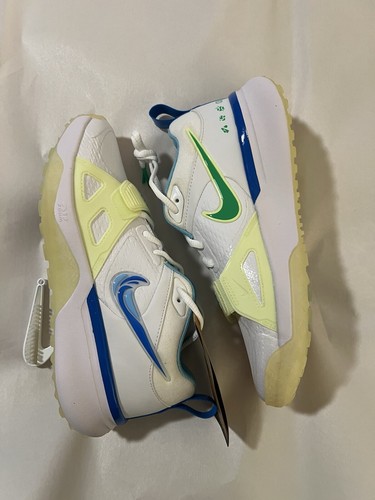 Nike Air Zoom Diamond Elite Turf White-Blue-Aquarius Blue Sz Nike Air Zoom Diamond Elite Turf White-Blue-Aquarius Blue Sz