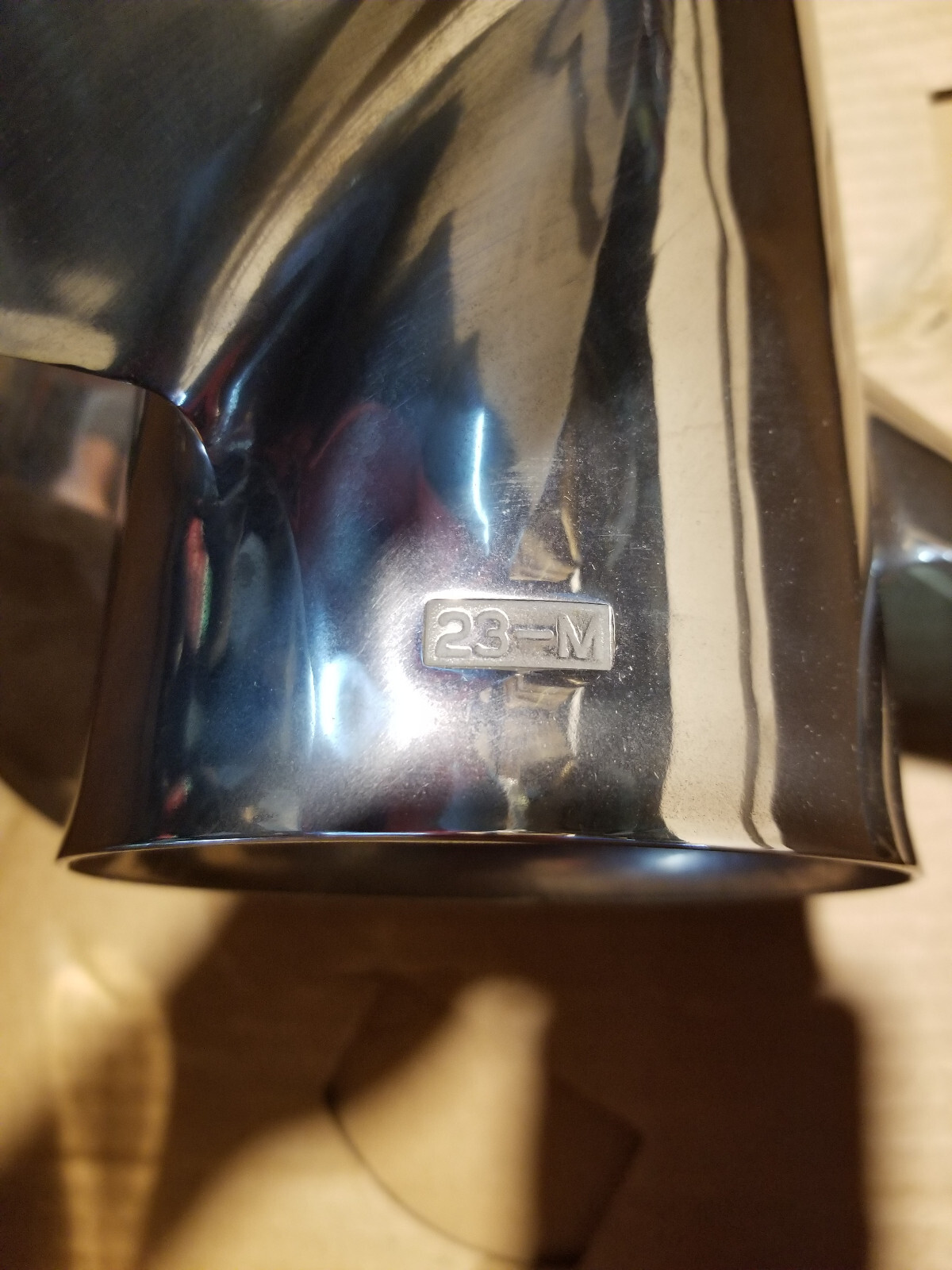 Yamaha Pro Series Boat Propeller 66K-45974-B0 | 14 1/2 x 23 P Stainless - Picture 2 of 6