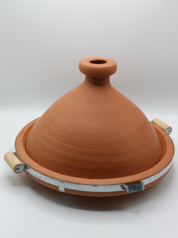 Tajine Du Maroc 34 Cm Non Ã©MaillÃ©  En Terre Cuite, Sans Plomb, Tajine Fait Main