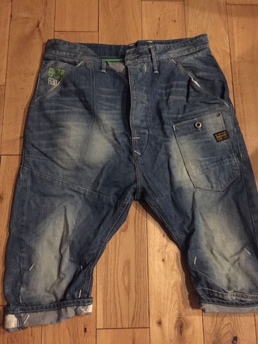 Corteiz C-Star Denim Jorts Faded Blue Small | eBay UK