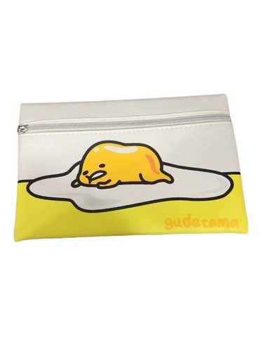 Sanrio Ipsy Gudetama The Lazy Egg Makeup Bag Limited Edition   New