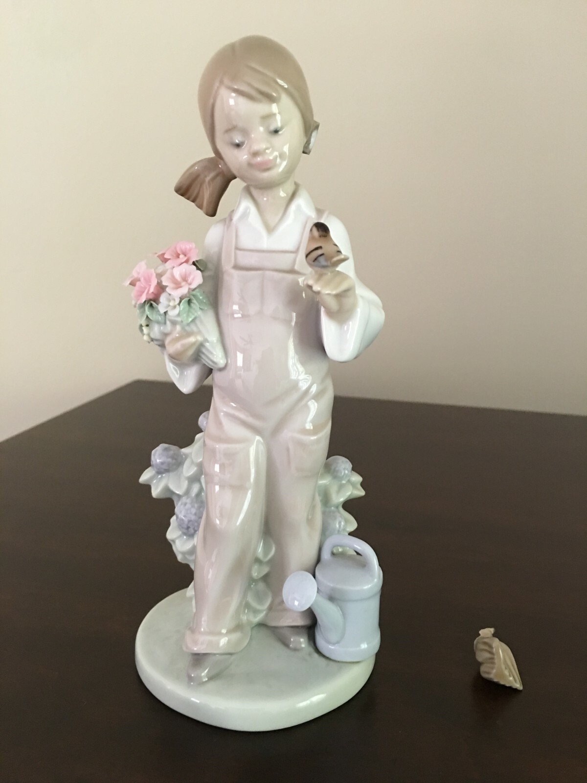 LLADRO - SPRING GIRL WITH BIRD | eBay
