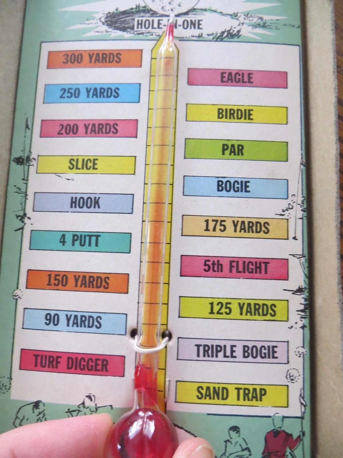 1966 Art Anson Inc.Golf Potentiometer what's your game golfing 19th hole game