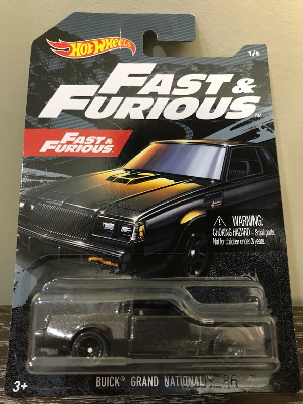 hot wheels fast and furious buick grand national