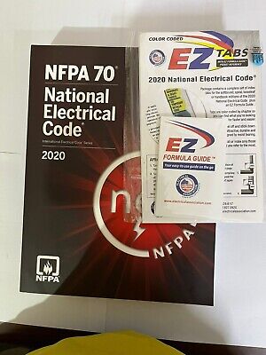 USA STOCK NFPA 70 NEC National Electrical Code 2020 W/ EZ Tabs
