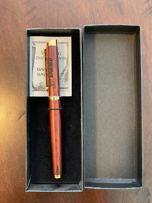 Vintage Phoenix Fire Department Pen Barlow Salm Custom Wood Beautiful