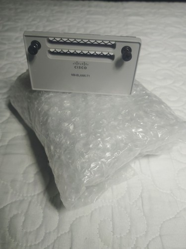 PC周辺機器 CISCO Blank Network Module Panel NM-BLANK-PANEL= p706p5g Cisco (NM-BLANK-T1) Module Blank for C9300 Series Switch