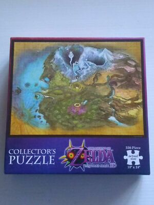 The Legend Of Zelda Majora's Mask: Map Of Termina, 550-piece Collector's Puzzle