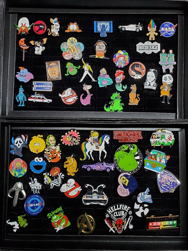 ENAMEL PINS cartoons funny TV movies cute cool, hundreds to